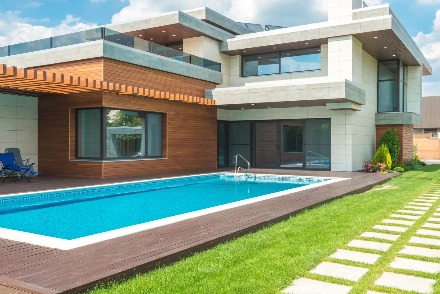 Swimming pool built in Kywong, NSW